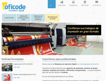 Tablet Screenshot of oficode.com